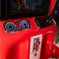 Simulateur de vol d'avion à monnayeur, jeu d'arcade dynamique commercial parent-enfant pour enfants