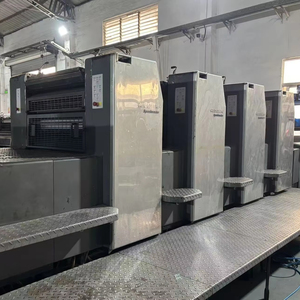 Machine d'impression <span class=keywords><strong>offset</strong></span> Heidelberg SM74-4 d'<span class=keywords><strong>occasion</strong></span>, <span class=keywords><strong>presse</strong></span> à imprimer à plaques automatiques - Product Image 1