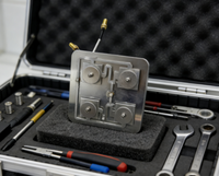 Antenne directionnelle RF JF-PBTX03 à gain élevé 8 bandes 8-12 dBi pour la prévention et le contrôle des drones 1.5/2.4/5.8GHz