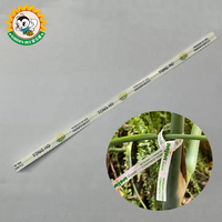 Fournisseur d'usine de Gardenbee Logo imprimé biodégradable personnalisé réglable étiquette de plante emballage de légumes fruits Tagstwist attaches torsadées