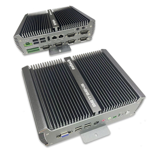 คอมพิวเตอร์ตั้งโต๊ะขนาดเล็กใหม่ Core I7 7500U Dual Quad Thread DDR4 6 RJ45 Gigabit LAN พีซีอุตสาหกรรมไร้พัดลม BPC-6016-6LAN มินิพีซี BPC - Product Image 3