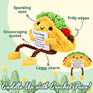 Regalos de Ganchillo Positivos para Mamá, Regalos Divertidos de Ganchillo para el Día de la Madre, Regalo de Apreciación para Mamá, Abuela o Maestra - Product Image 2