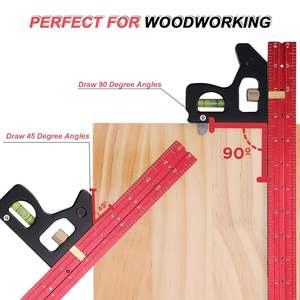 Imbot 30/40 CM Aktivitäts-Winkellineal Hochpräzises Anreißlineal 90-Grad-Rechtwinkellineal - Product Image 4