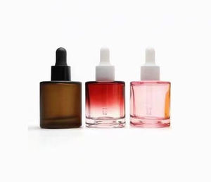 ขวดน้ำมันหอมระเหยทรงรีแบบหนาสำหรับผลิตภัณฑ์ดูแลผิวและเครื่องสำอาง ขวดแก้วแบบหยดสั่งทำพิเศษสำหรับเซรั่มบำรุงผม ขนาด 30 มล. - Product Image 4