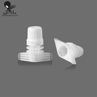 Bouchon de bec verseur en plastique PP/PE coloré personnalisé pour sachet de sauce, d'huile, de détergent ou de liquide