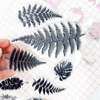 Vente personnalisée de tampons clairs rétro haute qualité pour la fabrication de cartes scrapbooking