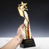 Trophée en résine cristalline personnalisé, récompense créative pour équipe championne, gravure, trophées, médailles et plaques de qualité supérieure