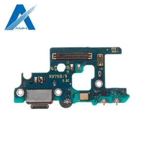 Samsung not 10 artı not 10 + N975 N976 N976B N975W mikro USB şarj şarj bağlantı noktası portu kurulu Flex kablo