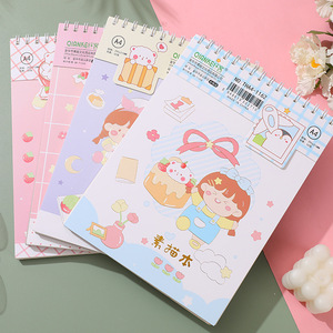 Quaderno a Spirale A4 per Studenti, per <span class=keywords><strong>Disegno</strong></span> e Pittura, Carta per Matite Colorate per Adulti e Bambini - Product Image 1