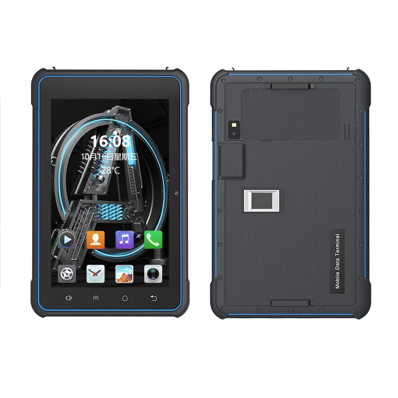 Industrial Rugged Tablet Android 7.0 IP67 Three Proof with camera 4G 8 inch IPS Rugged Tablet