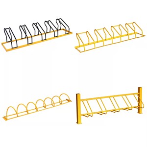 Support de stationnement pour vélo d'équilibre pour enfants, en acier inoxydable, support de suspension pour voiture <span class=keywords><strong>électrique</strong></span>, design vertical/à fixer au mur, montage au sol, 3 ans - Product Image 2