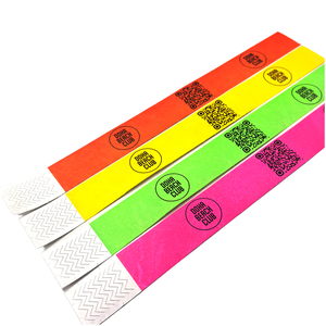 Pulsera Tyvek Impermeable con Logotipo Personalizado Zichuan para Eventos, Fiestas y Zoológicos - Product Image 1