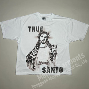 <span class=keywords><strong>Streetwear</strong></span> personnalisé ensemble short deux pièces avec appliques Boxy poids lourd sérigraphie t-shirt avec écusson en détresse t-shirt et short - Product Image 4