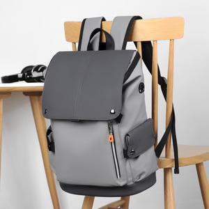 Sac à dos pour ordinateur portable 15,6 pouces pour homme, grande capacité, tendance, imperméable, pour voyage en extérieur, collection Mochila, vente chaude personnalisée - Product Image 6