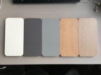 Papan Blok Inti Malacca Berlapis Melamin Langsung dari Pabrik 18mm Papan Blok Melamin Kelas Furnitur untuk Kabinet