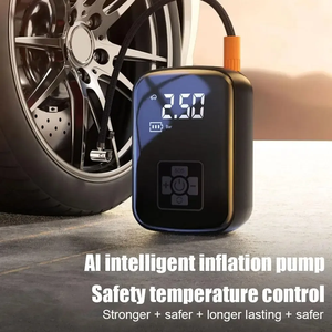 Pompe de gonflage intelligente Ai 2 en 1, rechargeable, batterie externe 150psi, mini gonfleur de <span class=keywords><strong>pneu</strong></span> de voiture portable sans fil - Product Image 3