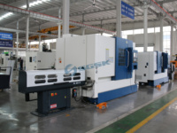 Torno CNC de alimentación automática TCK56, torno CNC de gran diámetro, controlador CNC 808D, buen sistema