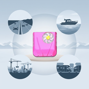 Climatiseur de stationnement intégré chauffant et refroidissant CX-XD1-12V/24V/48V/60V/72V pour camion et fourgon - Product Image 5