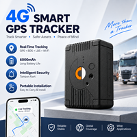 Traceur GPS Q7Pro-B 4G LTE pour véhicules avec alerte de manométrie, alarme de mouvement, longue autonomie de la batterie et couverture mondiale