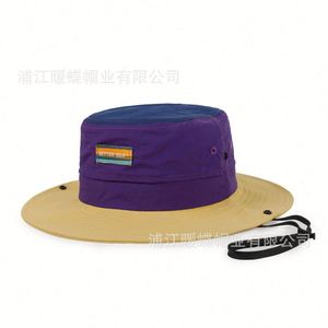 Wholesale Summer Outdoor <b>Sun</b> Bucket <b>Hat</b> Cowboy Style for <b>Men</b> and Women Fishing Bucket Cap - Product Image 2