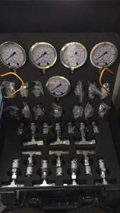 Outil de test d'excavatrice Ensemble de manomètres de pression hydraulique Instruments de mesure Outil de diagnostic pour CSJHPSS - Product Image 4