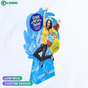 לוח standee תצוגת לוח מודפס בצורת חיים גודל אדם בצורת קורות חיים קרטון - Product Image 1