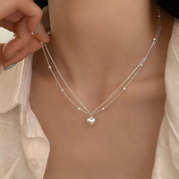 Collier double couche et boîtes à bijoux personnalisées et cartes de remerciement avec logo, livraison directe