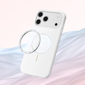 Ốp điện thoại <span class=keywords><strong>iPhone</strong></span> 17 Pro Max silicon mỏng, nam châm tròn & chống sốc, dành cho <span class=keywords><strong>iPhone</strong></span> 16 15 14 13 12 11, lỗ lớn - Product Image 3