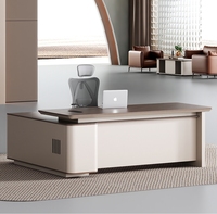 Bureau de direction luxueux, vente directe d'usine, mobilier de bureau, bureau administratif, table de bureau pour hôpital, école, hôtel