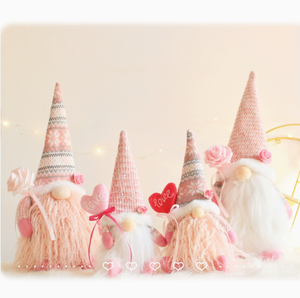 DAMAI Adornos Decorativos de Mesa para el Día de la Madre, Suministros para el Día de San Valentín, Regalos Conmemorativos para Muñecos Gnomo sin Rostro - Product Image 4