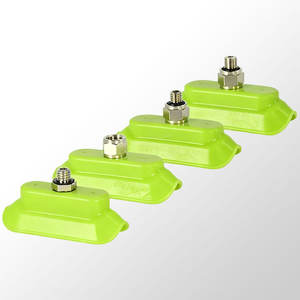 Alat Penghisap Vakum Oval Beralur-Seri SOG untuk Daya Cengkeram yang Ditingkatkan pada Permukaan Melengkung, Nosel Penghisap Berbentuk Strip dan Tabung - Product Image 1