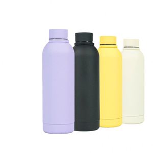 Customized Cute Stainless Steel Powder Coating Thermal Water Bottle With Custom Logo for Children - Product Image 1