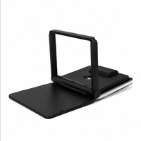 Lampe solaire de sécurité pliable avec télécommande, détecteur de mouvement PIR, étanche, LED, pour mur, clôture, patio, ferme, cour arrière