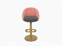 Tabourets de bar de luxe, chaises de salle à manger réglables en hauteur, chaises de bar pivotantes personnalisables
