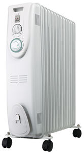 <span class=keywords><strong>Radiateur</strong></span> à huile radiant portable pour toute la pièce, silencieux, minuterie 24 heures, télécommande, protection contre la surchauffe, autoportant - Product Image 3