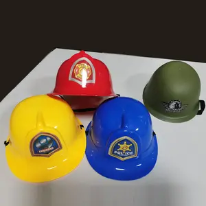 Cross-border Fire Hat Engineer Hat Military Helmet For Children's Kindergarten Cosplay Clothing Props