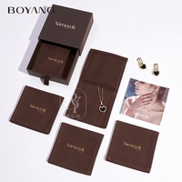 Bolsa de Embalaje de Joyería de Algodón con Solapa Reutilizable de Color Personalizado para Collares, Anillos y Pendientes