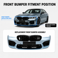Vente en gros de pare-chocs avant pour Série 5 M5 F90, qualité OE, pièces de carrosserie, fournisseur d'usine de pièces automobiles