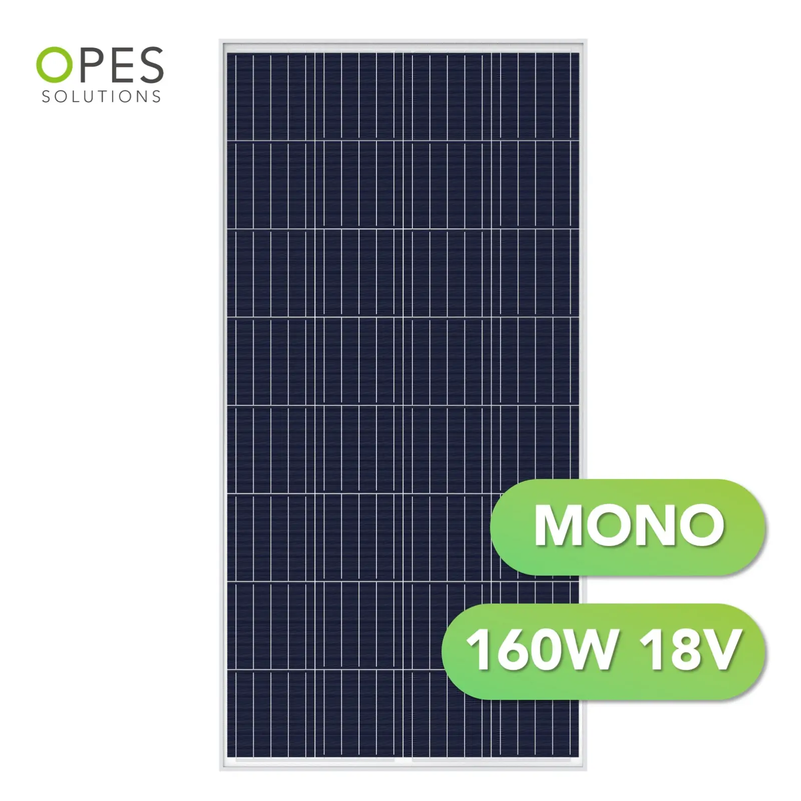 Fornitore su misura 160 watt Mono pannello solare pannello fotovoltaico celle pannello solare