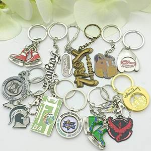 定制畅销公司标志金属3D青铜压铸金属钥匙扣制造商 - Product Image 4