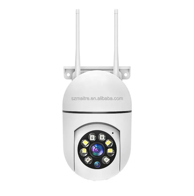 Newest FHD PTZ Camera A7 Bulb Monitor 2 in 1 Device 1080P Full HD Display 2.4G WiFi Audio Recorder for Android IOS