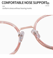 Nouveau Vintage lunettes rondes cadre femmes métal petit cercle forme lunettes clair optique lunettes Transparent lentille Spectacle Gafas