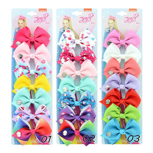 BELLLEWORLD <span class=keywords><strong>JOJO</strong></span>, lentejuelas brillantes, accesorios para el cabello de flores para niños, cinta, pinzas grandes para el pelo de unicornio para niñas, bebés y niños pequeños - Product Image 3