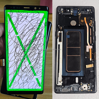 Pantalla de Repuesto Original Ori N950F Super AMOLED con Ensamblaje de Digitalizador Táctil y Marco para Samsung Galaxy Note 8