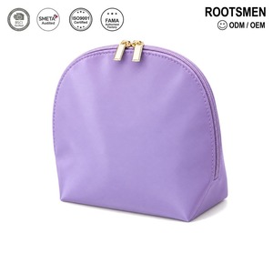 Bolsa de maquillaje de cuero PU de moda, personalización ODM OEM, bolsa de cosméticos BSCI con cremallera, bolsa de almacenamiento de viaje. - Product Image 1