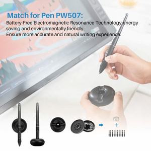 HUION-monitor de dibujo digital <span class=keywords><strong>kamvas</strong></span> pro <span class=keywords><strong>20</strong></span> LCD, tableta gráfica con bolígrafo - Product Image 4