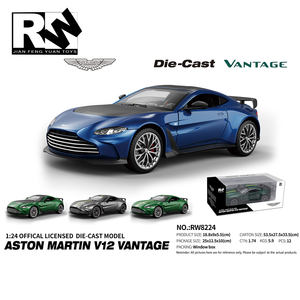 Rueda libre autorizada fabricación RW <span class=keywords><strong>F1</strong></span> Racercar juguetes 1/24 <span class=keywords><strong>Aston</strong></span> <span class=keywords><strong>Martin</strong></span> <span class=keywords><strong>Vantage</strong></span> serie Die Cast Fórmula Uno juguete para niños - Product Image 6