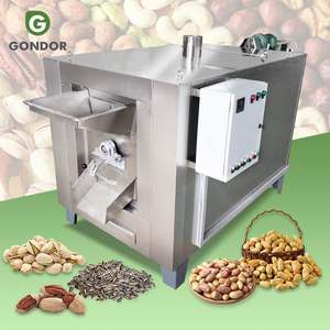 เครื่องคั่วเมล็ดพืชแบบต่อเนื่อง นัทส์ โปรเฟสชั่นแนล 100 กก. สำหรับข้าวเปลือก ถั่วลิสง ถั่วเหลือง และเมล็ดพืชอื่นๆ - Product Image 1