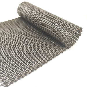 Sabuk konveyor logam grosir sabuk jala kawat baja tahan karat ketahanan korosi kustom untuk pengolahan sampah limbah - Product Image 5