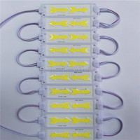 Modules SMD DC 12V 24V, lumière extérieure à haute luminosité, 1.5W, 3 LED 8218, Injection, Module LED, boîte publicitaire